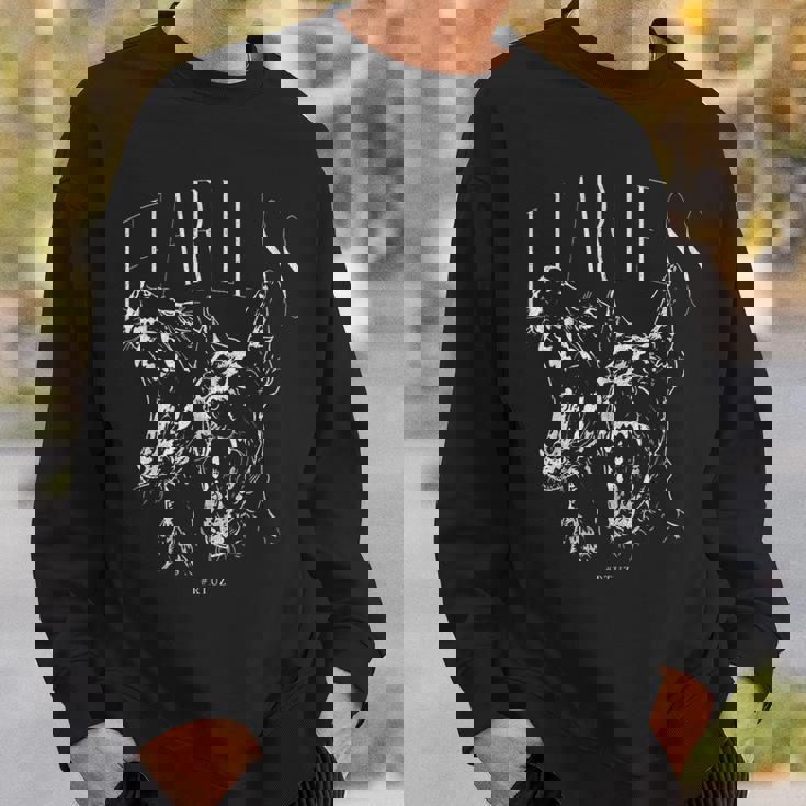 野生の犬ドーベルマンの肖像画 犬の飼い主ドーベルマン スウェットシャツ 彼への贈り物