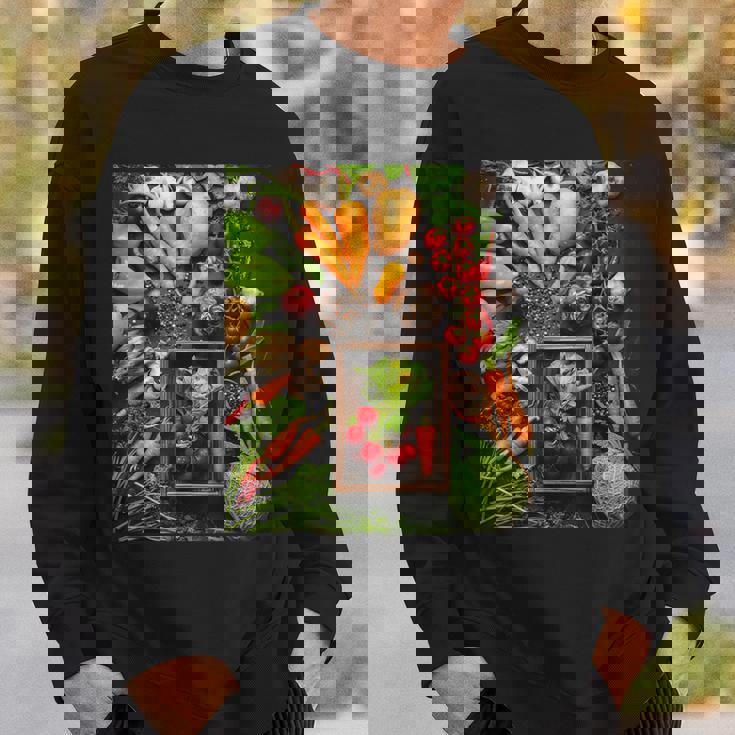 野菜農場フレッシュオーガニック野菜 スウェットシャツ 彼への贈り物