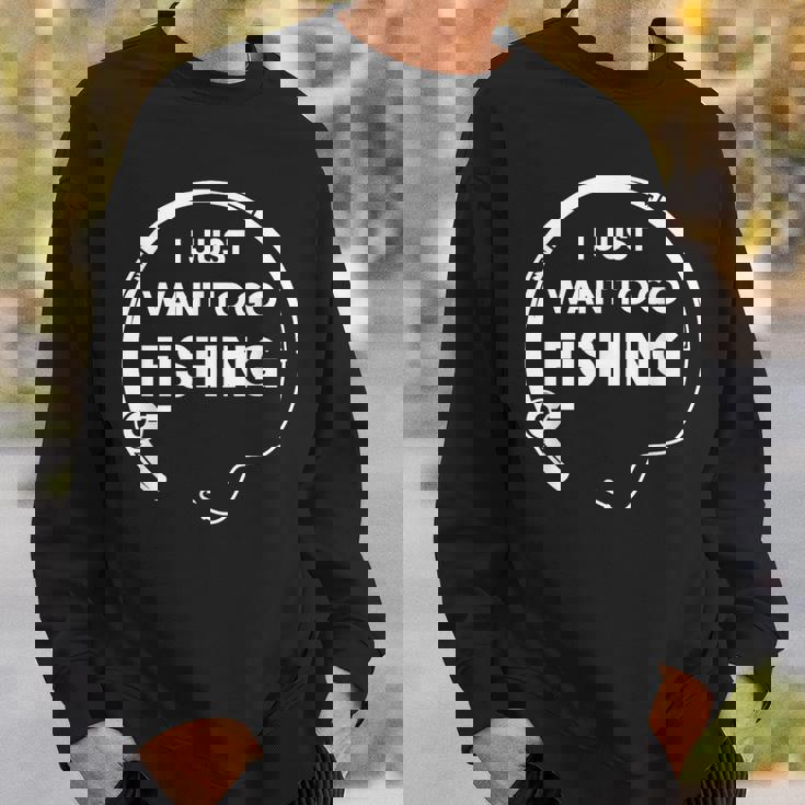 釣り好き 釣りに行きたい 釣り好きな人へのプレゼント 面白い 釣り 趣味 ギフト キャンプ 漁師 スウェットシャツ 彼への贈り物