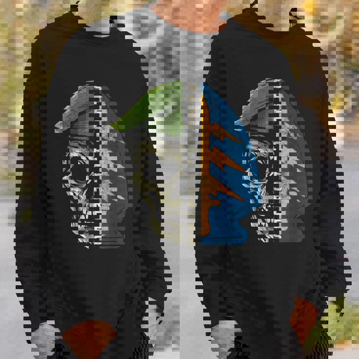 陸軍特殊部隊グリーンベレー帽スカルパッチ Oda ギフト スウェットシャツ 彼への贈り物