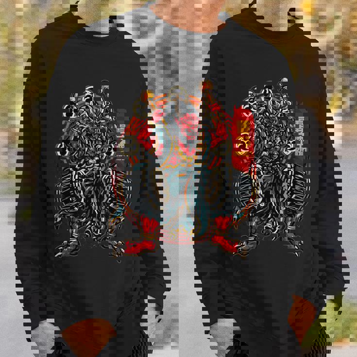 雷神 雷神 古代日本神話 神々 スウェットシャツ 彼への贈り物