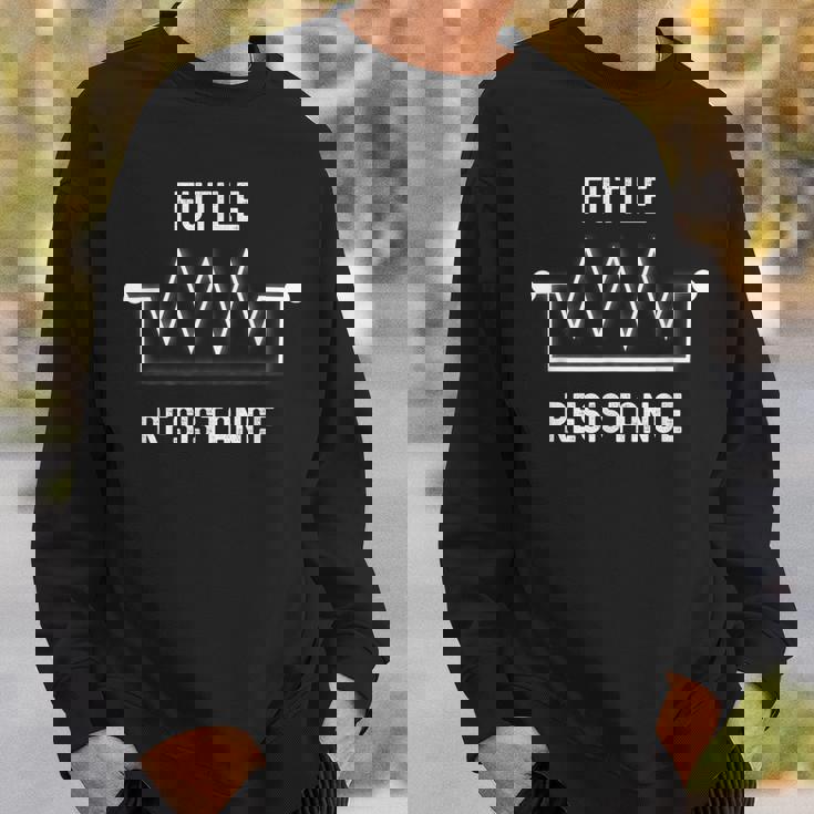 電子エンジニアの教師のための面白くて無駄な抵抗。 スウェットシャツ 彼への贈り物