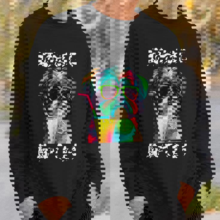 面白いtシャツ シーズー イヌ わんこ メンズ 犬好き グッズ おもしろ 面白い 服 ネタ わんこ スウェットシャツ 彼への贈り物