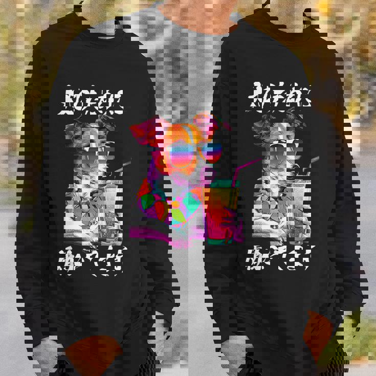 面白いtシャツ ジャックラッセルテリア イヌ わんこ メンズ 犬好き グッズ おもしろ 面白い 服 ネタ スウェットシャツ 彼への贈り物