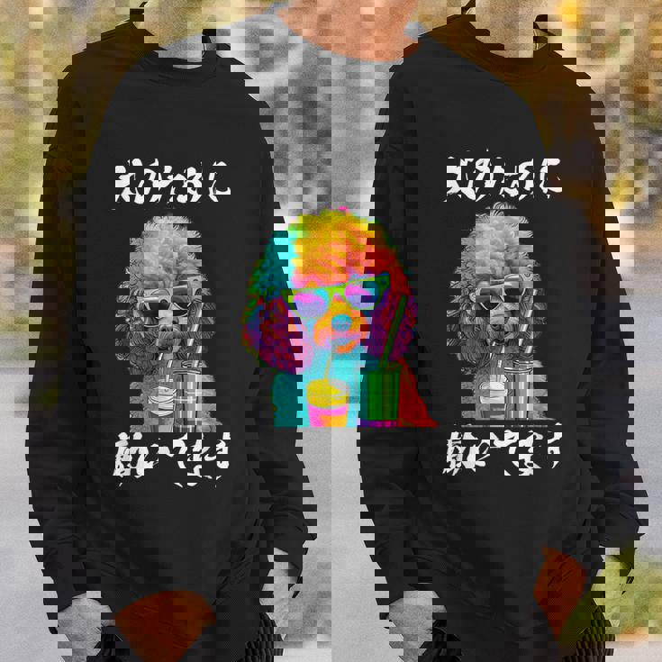 面白いtシャツ トイプードル イヌ わんこ メンズ 犬好き グッズ おもしろ 面白い 服 ネタ わんこ スウェットシャツ 彼への贈り物