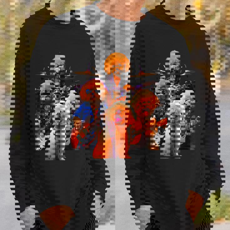 面白いtシャツ トイプードル イヌ わんこ メンズ 犬好き グッズ かわいい おもしろ 面白い 服 ネタ スウェットシャツ 彼への贈り物