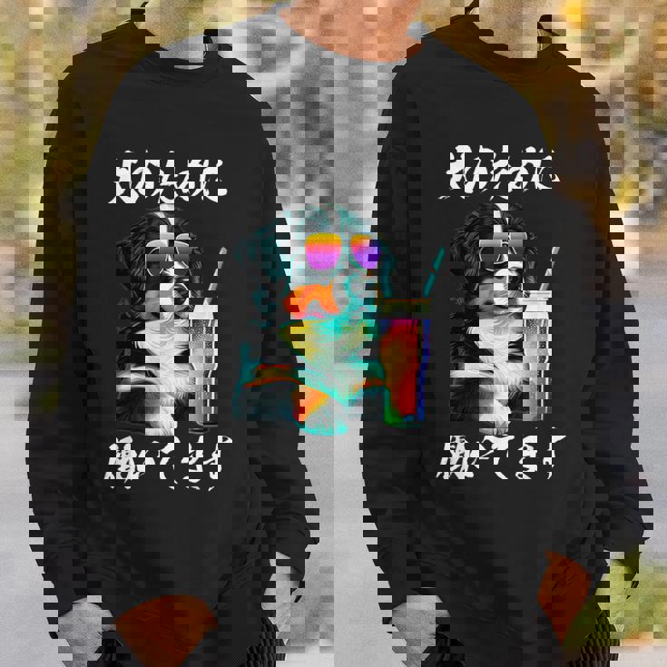 面白いtシャツ バーニーズマウンテンドッグ イヌ わんこ メンズ 犬好き グッズ おもしろ 面白い 服 ネタ スウェットシャツ 彼への贈り物