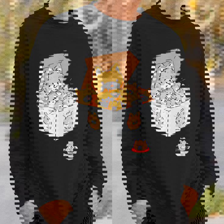 面白いtシャツ 柴犬 ナゲット イヌ わんこ メンズ 犬好き グッズ かわいい おもしろ 面白い 服 ネタ スウェットシャツ 彼への贈り物