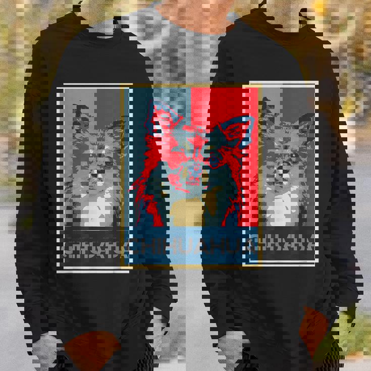 面白いtシャツ 犬 チワワ わんこ メンズ レディース オリジナル おもしろ グッズ 面白い 夏 服 ネタ スウェットシャツ 彼への贈り物