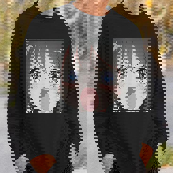 面白いカワイイガール 日本アニメ オタク スウェットシャツ 彼への贈り物