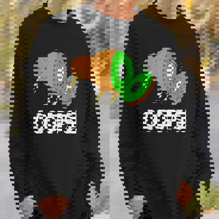 面白いキウイフルーツ キウイ鳥 スウェットシャツ 彼への贈り物