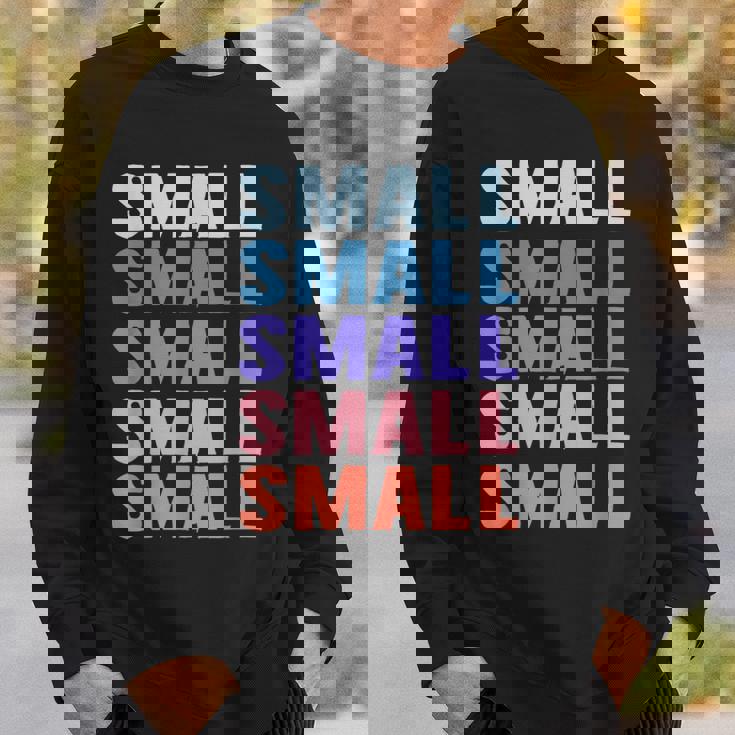 面白いギフト名 小さな名前入り スウェットシャツ 彼への贈り物