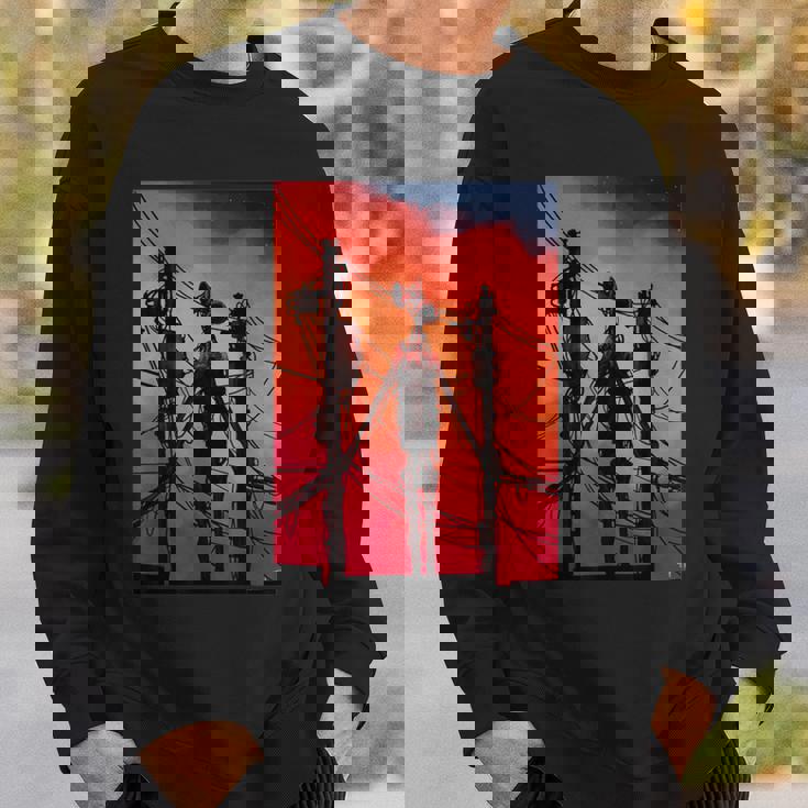 面白いダビングサイレンヘッド ヴィンテージミームキャラクター キッズギフト スウェットシャツ 彼への贈り物