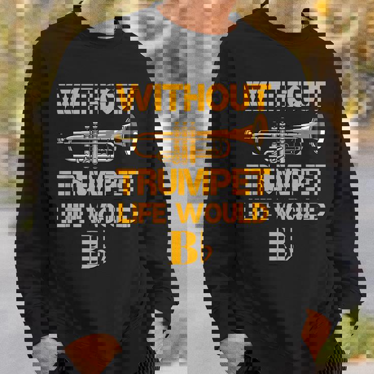 面白いトランペットシャツ 駄じゃれマーチングバンド トランペットジャズミュージシャン スウェットシャツ 彼への贈り物