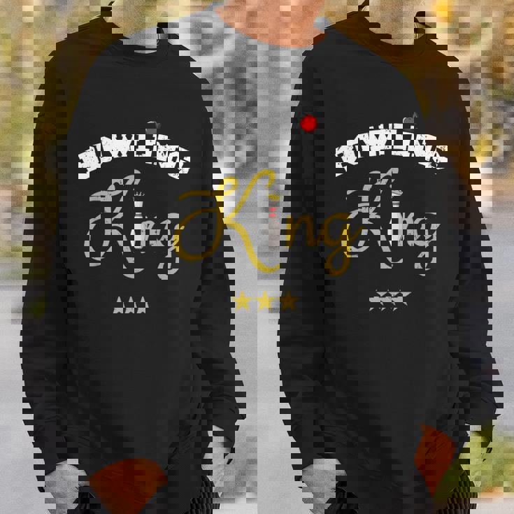 面白いボウラー ボーリング キングピン キングピン ボーリング チームギフト スウェットシャツ 彼への贈り物