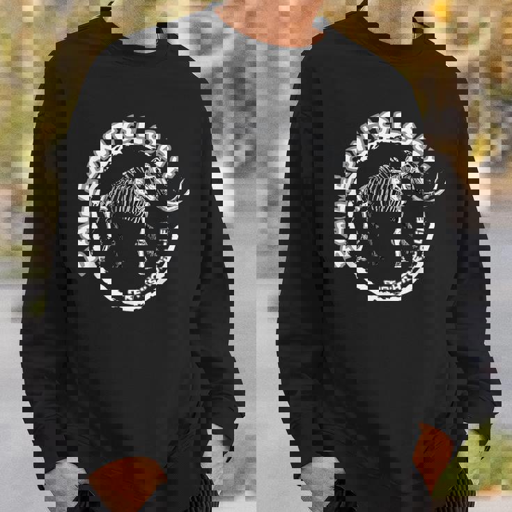 面白いマムート先史時代のギフトデザイン。 スウェットシャツ 彼への贈り物