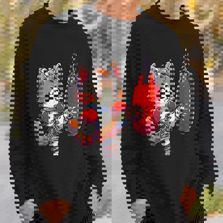 面白いムエタイ スウェットシャツ 彼への贈り物