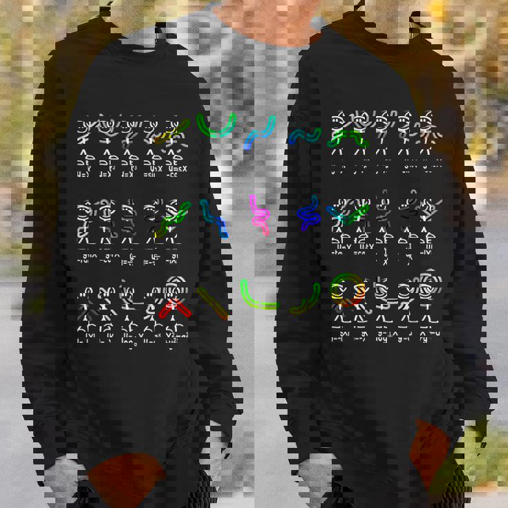 面白い代数のダンス機能 数学先生 オタクギフト アイデア スウェットシャツ 彼への贈り物