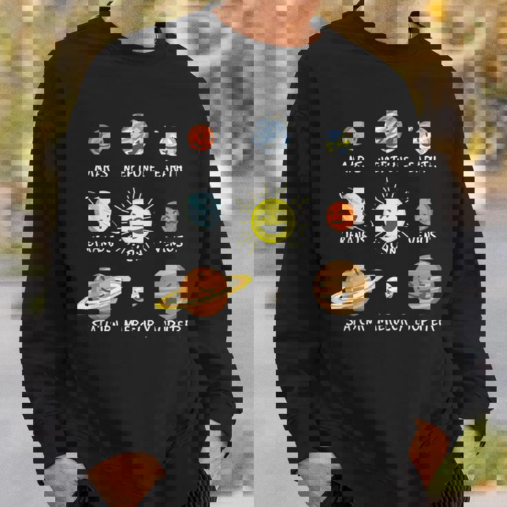 面白い太陽系-プラネット・スウィート・チルドレン物理学者 スウェットシャツ 彼への贈り物