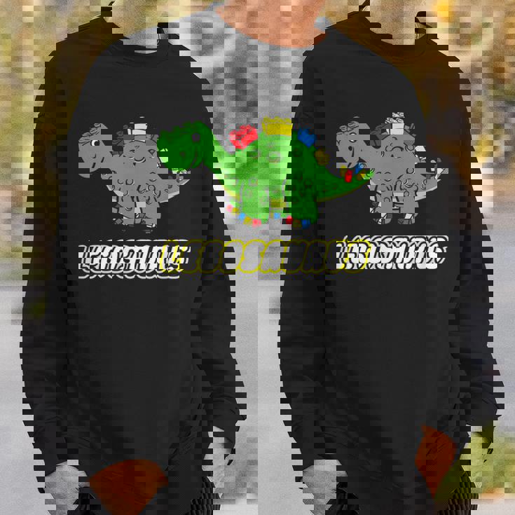 面白い恐竜 レゴサウルス レゴ ザウルス 恐竜 スウェットシャツ 彼への贈り物