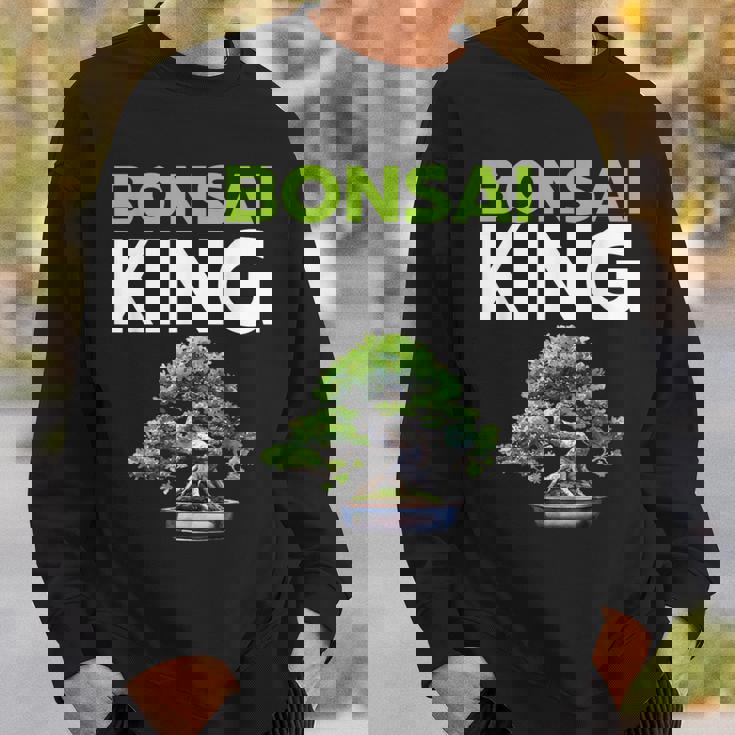 面白い盆栽愛好家 盆栽王 スウェットシャツ 彼への贈り物