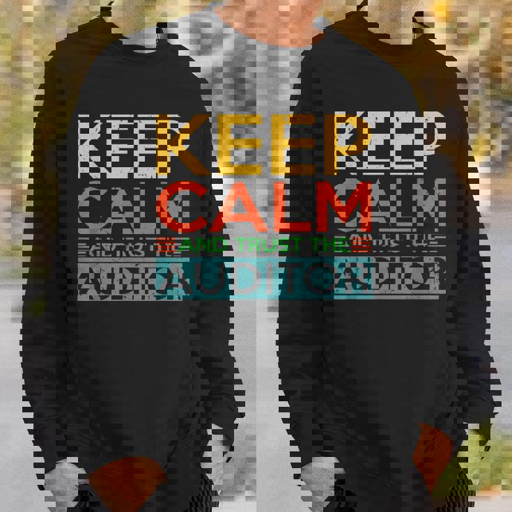 面白い監査人 スウェットシャツ 彼への贈り物