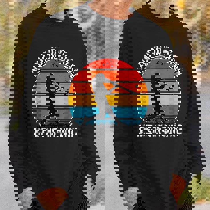 面白い野球の引用 スウェットシャツ 彼への贈り物