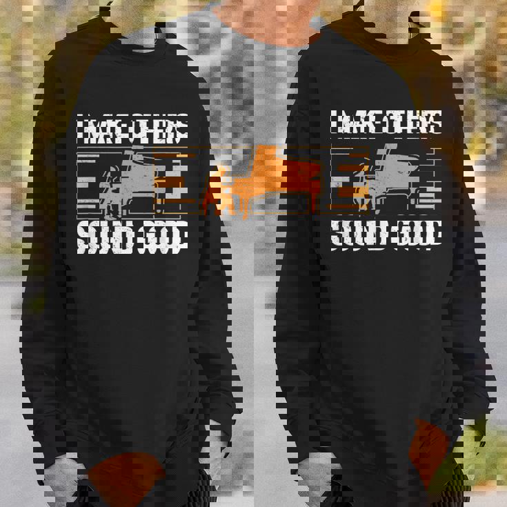 面白い音楽伴奏者 I Make Othersound Good Accompany スウェットシャツ 彼への贈り物