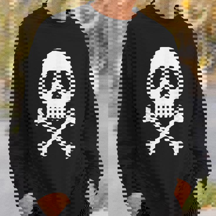 頭蓋骨、宇宙海賊、船長、パーティー、ハロウィーン、カーニバル スウェットシャツ 彼への贈り物