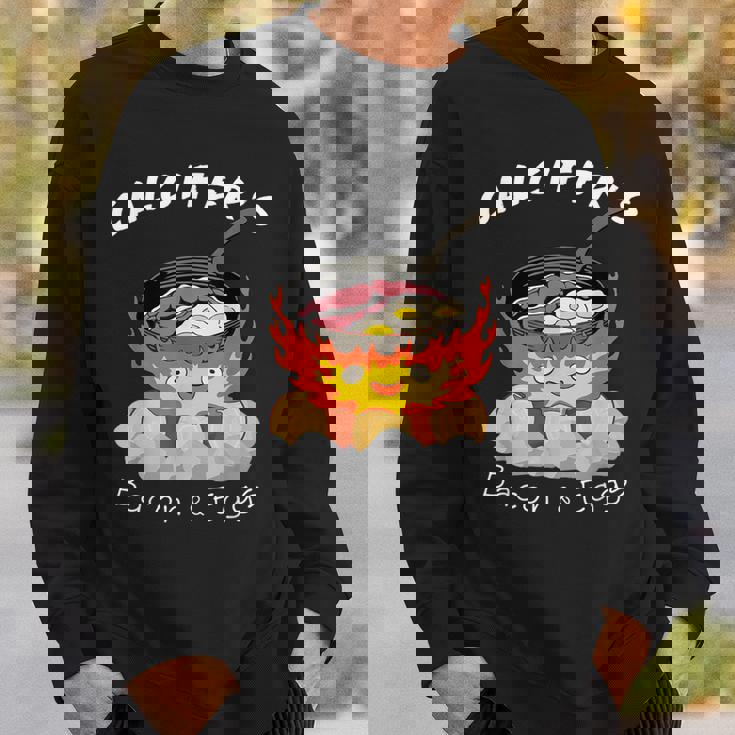 食品愛好家、カルシファーのベーコン、エッグクック。 スウェットシャツ 彼への贈り物