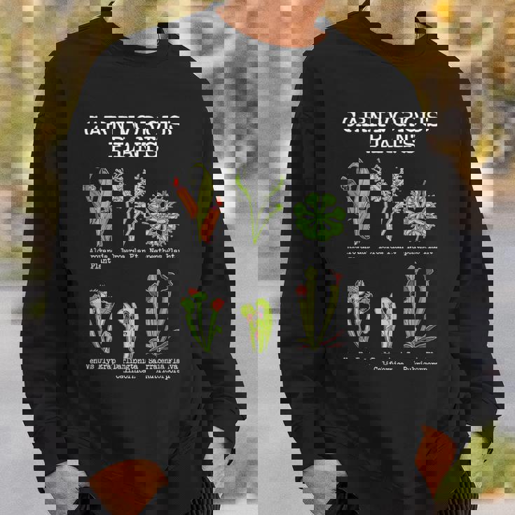 食虫植物 種 サラセニア ハエトリグサ スウェットシャツ 彼への贈り物