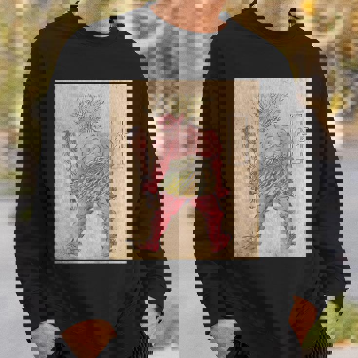 鬼【日本の妖怪シリーズ】 スウェットシャツ 彼への贈り物