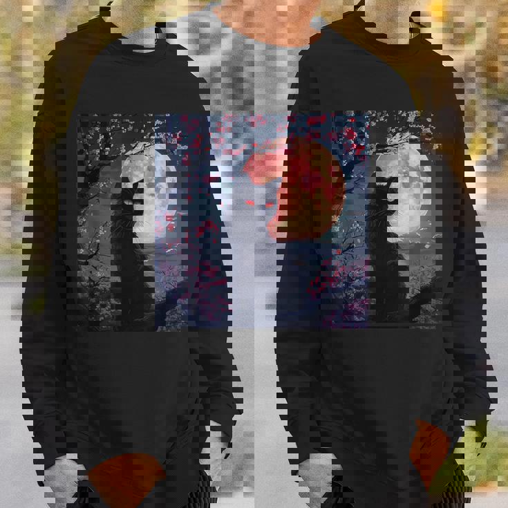 魅惑の赤い月 スウェットシャツ 彼への贈り物