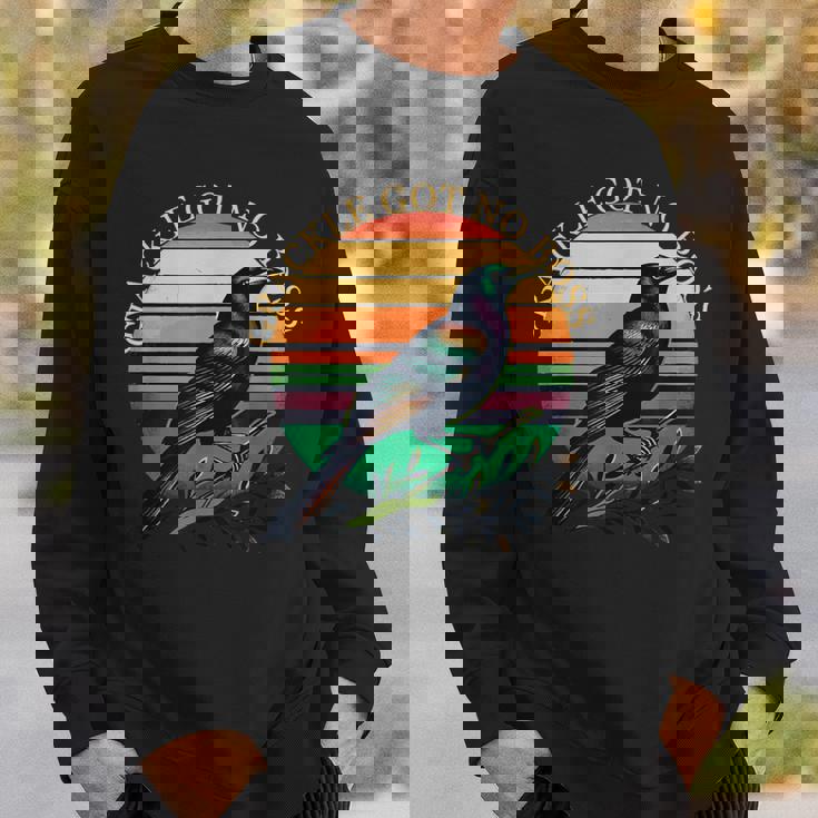 鳥 グラフィック グラックル 鳥の恋人 グラックル Got No Boss スウェットシャツ 彼への贈り物