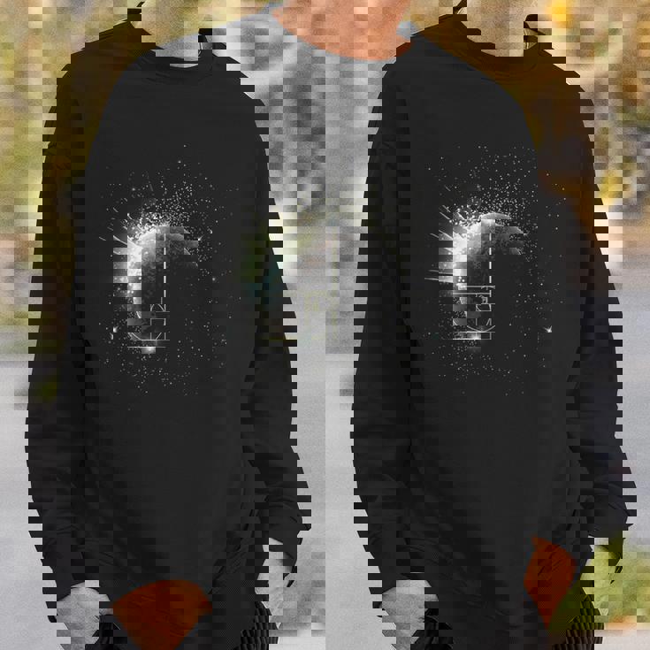 黄金比 フィボナッチ 数学先生 スパイラルスペース 惑星 ギフト スウェットシャツ 彼への贈り物