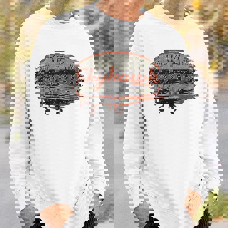 172Kyhawk ヴィンテージ レトロ 飛行機 フライングパイロット スウェットシャツ 彼への贈り物