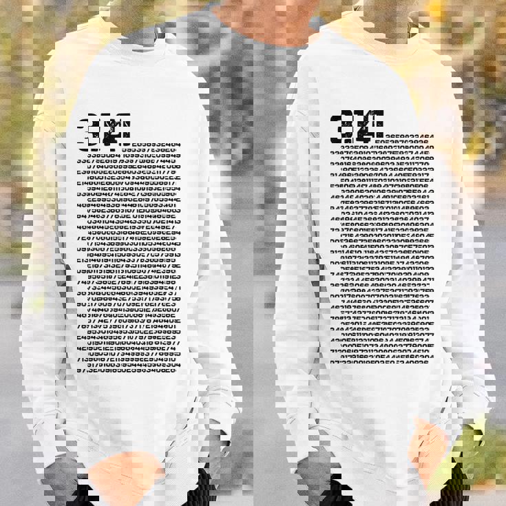 314 円周率の日 数学 非合理数 円周率 スウェットシャツ 彼への贈り物