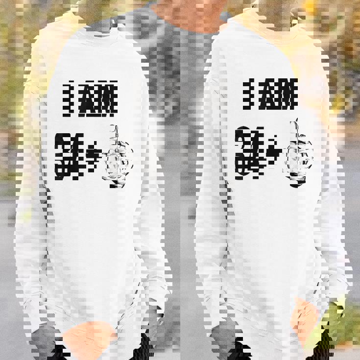 35歳の誕生日 35歳の誕生日男性 35年 35歳の人生 スウェットシャツ 彼への贈り物