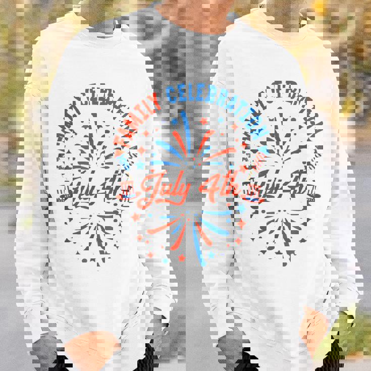 7月4日 家族祝 2024 おそろい ファミリー レトロ スウェットシャツ 彼への贈り物