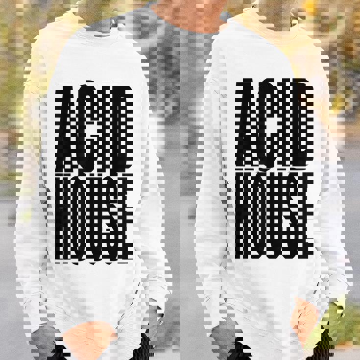 Acid House Music 90年代 Edm Rave Festival Dance Lover スウェットシャツ 彼への贈り物