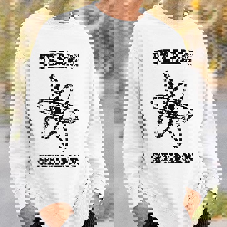 Big Bang Theory ロゴ チーム シェルドン アトム ライト スウェットシャツ 彼への贈り物