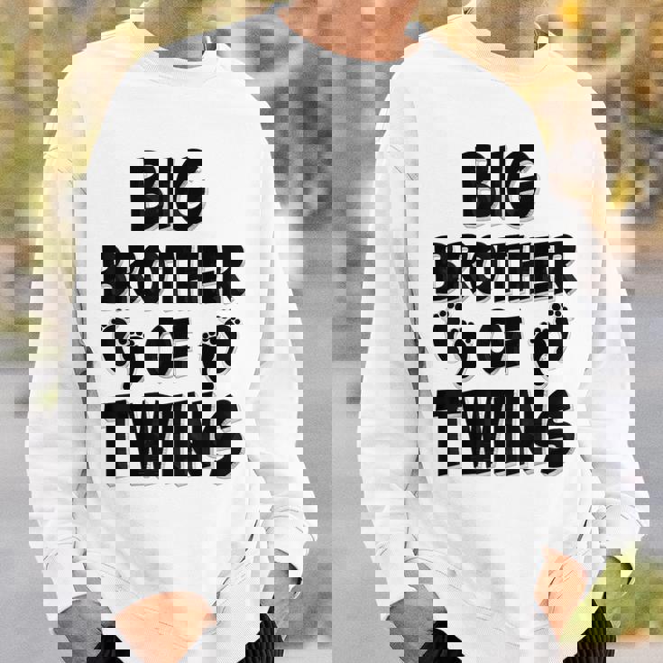 Big Brother Of Twins New Big Brotheriblingギフト スウェットシャツ 彼への贈り物