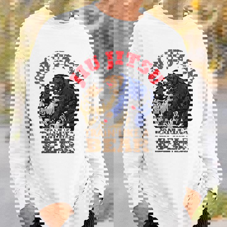 Bjj ブラジリアン柔術 クマのようにトレーニング スウェットシャツ 彼への贈り物