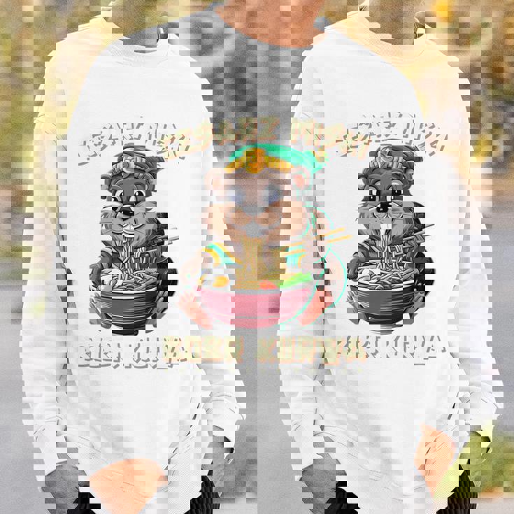 Bobr Kurwa Cesarz Miski ポーランド語 日本語 Bòbr Kurwa 長袖tシャツ スウェットシャツ 彼への贈り物