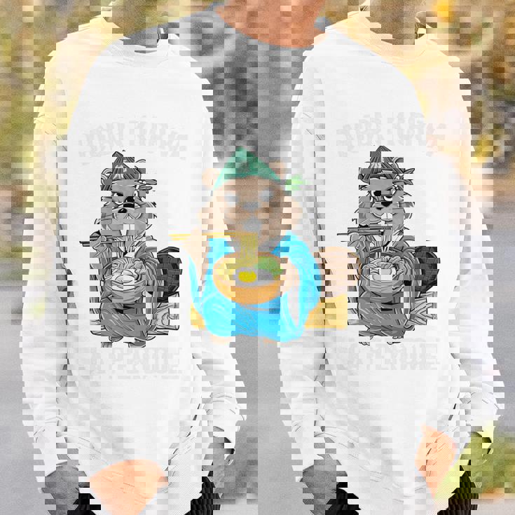 Bobr Kurwa 面白ポーランド語 ボーバー クルワ ジャパン ラーメン クルワ 長袖tシャツ スウェットシャツ 彼への贈り物