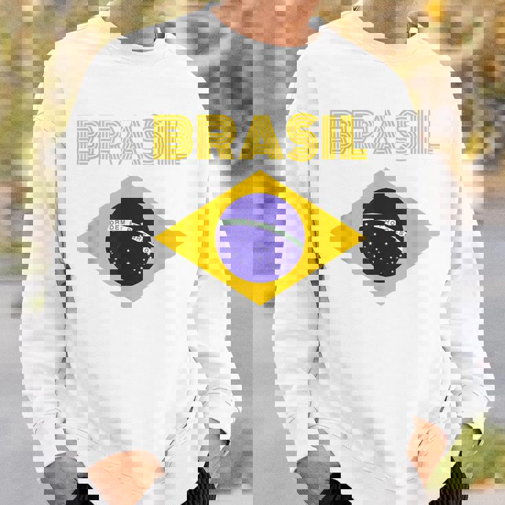 Brasilブラジルブラジル国旗 スウェットシャツ 彼への贈り物