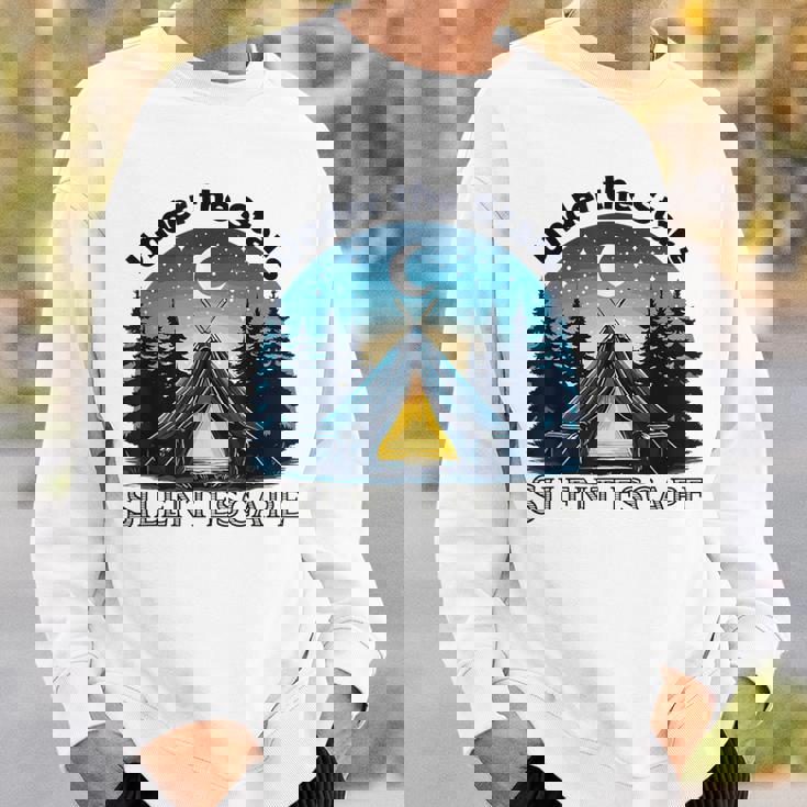 Campingtars タイムアウト リラックス ホリデー キャンプ キャンパー 自然 スウェットシャツ 彼への贈り物