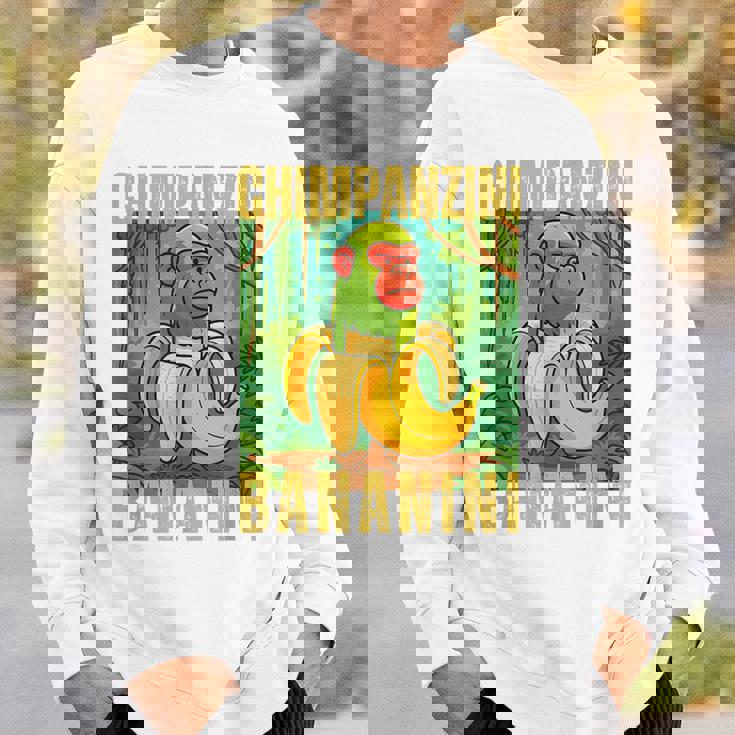 Chimpanzini Bananini Italian Brainrot スウェットシャツ 彼への贈り物