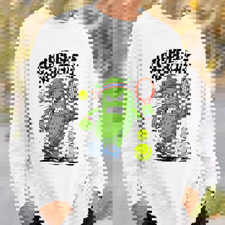 Crushed It You Big Dill Pickle Tennis スウェットシャツ 彼への贈り物