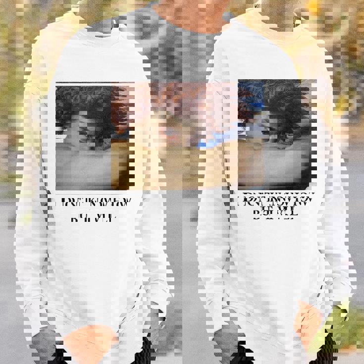 I Don't Know How But I Will – 堕天使 スウェットシャツ 彼への贈り物